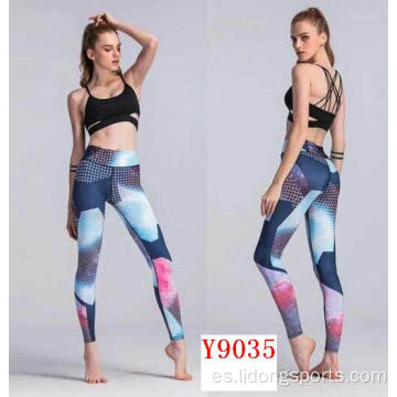 Nuevos estilos Pantalones Capri de yoga de cintura alta